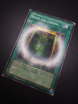 YUGIOH 2005 | BOOK OF LIFE | DB2-DE230 | 1ST GERMAN SUPER RARE PRINT | VG (MP) - Image 3