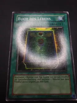 YUGIOH 2005 | BOOK OF LIFE | DB2-DE230 | 1ST GERMAN SUPER RARE PRINT | VG (MP) - Image 5