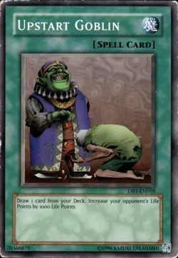 Upstart Goblin - DB1-EN018 - HP - YuGiOh - Image 1