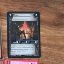 WARS TCG FOIL PROMO CARD RAVAGERS 2005 DECIPHER CARD # 2 F 10 NOWHERE TO HIDE - Image 1