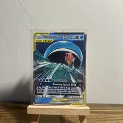 Pokemon TCG Sun & Moon Magikarp & Wailord GX SM166 Towering Splash Promo Card LP - Image 1