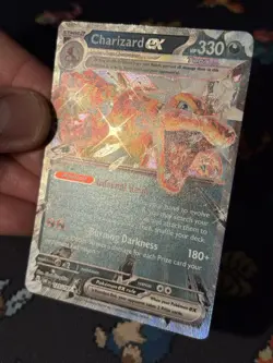 Pokemon Cards Charizard ex 125/197 Ultra Rare Obsidian Flames - (NM-) - Image 3