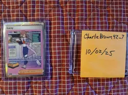 Pokemon TCG Trainer Lacey Prismatic Evolutions Holo Card 175/131 - Image 2