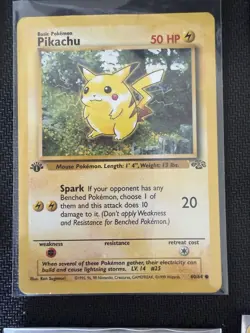Lot of (19) Pikachu Pokemon Cards - Vintage To Modern - One 1st Edition - Image 1