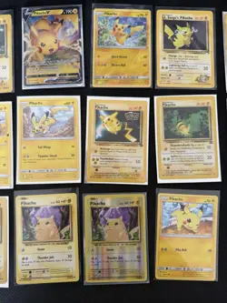 Lot of (19) Pikachu Pokemon Cards - Vintage To Modern - One 1st Edition - Image 3