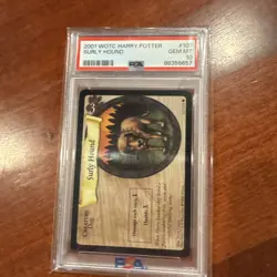 Harry Potter Trading Card Game Surly Hound 107/116 Fang Rookie Hagrid - Image 2