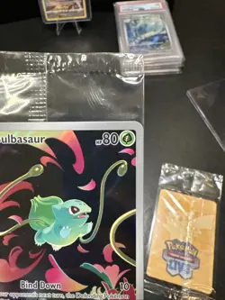 SEALED Lot Of 2 NM Bulbasaur Mega Evolution Enhanced Booster Box Promo Card - Image 5