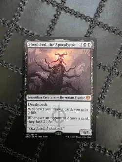 MTG Magic the Gathering Sheoldred The Apocalypse PROKC Card - Image 1