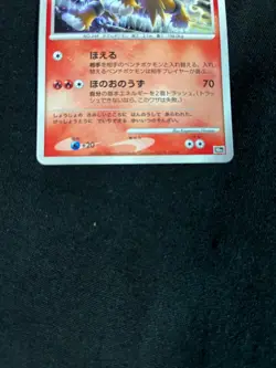 NM-EX Pokemon cards japanese Entei DP 10th Anniversary PROMO 2007 - Image 3
