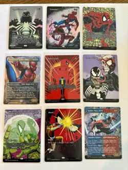 MTG Magic the Gathering Spider - Man Lot Of 45 Cards - Image 1