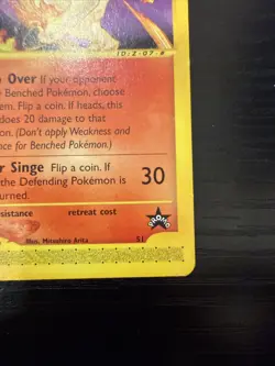 Pokemon Card - Rapidash Black Star Promo #51 - 2002 Vintage WOTC - Image 3