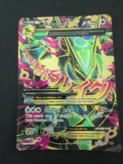 Pokemon TCG Mega M Rayquaza EX Holo Card Roaring Skies Ultra Rare - Image 1