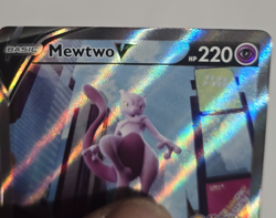 Mewtwo V 072/078 Alternate Full Art Pokemon GO Pokemon Card - Image 3