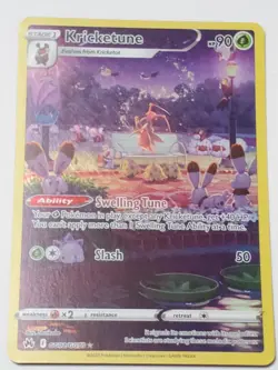 Pokemon Card Kricketune GG02/GG70 Galarian Gallery Crown Zenith Near Mint - Image 1