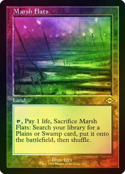 Marsh Flats *Retro FOIL*- MH3 - NM - Magic The Gathering - MTG - Image 1