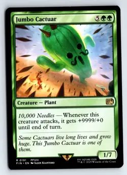 Jumbo Cactuar -FINAL FANTASY - Image 1