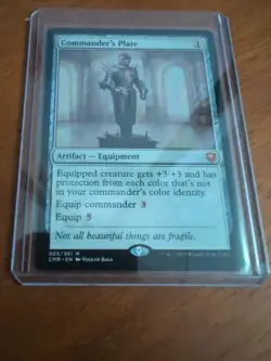 Magic The Gathering Commander Legends Commander's Plate #305 - Image 1