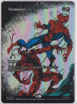 MTG - Terminate (Borderless) Foil Marvels's Spider-man - Image 1