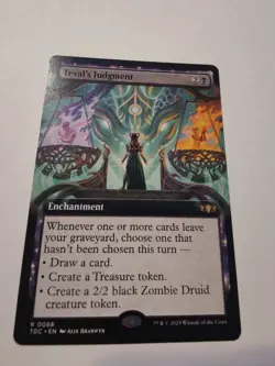 Teval's Judgment (Extended Art) Commander: Tarkir: Dragonstorm Regular - Image 1