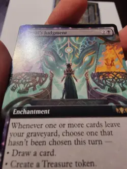 Teval's Judgment (Extended Art) Commander: Tarkir: Dragonstorm Regular - Image 2