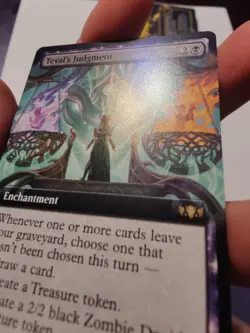 Teval's Judgment (Extended Art) Commander: Tarkir: Dragonstorm Regular - Image 4