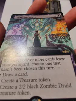 Teval's Judgment (Extended Art) Commander: Tarkir: Dragonstorm Regular - Image 5