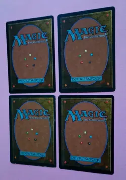 Magic the Gathering MTG Ice Age BRAINSTORM X 4 (3 LP/EX & 1 MP) C 1995 Nice! - Image 4
