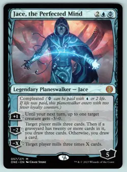 Jace, the Perfected Mind M Phyrexia: All Will Be One # 57 NM Normal - Image 1