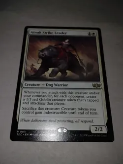 1x Ainok Strike Leader - Commander Tarkir Dragonstorm - MTG - Magic - Near Mint - Image 1