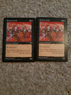 MTG 2 x Restless Dead - Mirage - Image 1