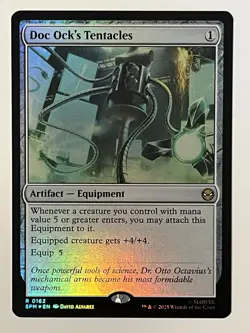 Doc Ock's Tentacles Marvel's Spider-Man Foil MTG NM - Image 1