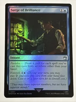MTG Universes Beyond: Doctor Who Surge of Brilliance Foil 0057 NM - Image 1