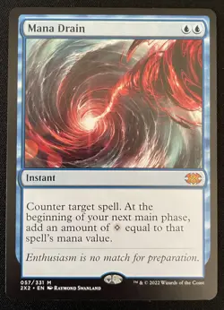 Mana Drain Double Masters 2022 Regular NM - Image 1