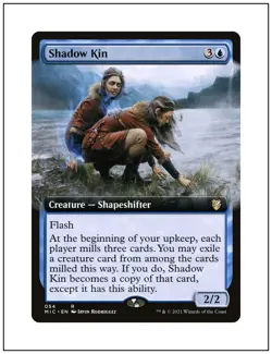 1x Shadow Kin, Extended Art, Magic MTG NM - Image 1