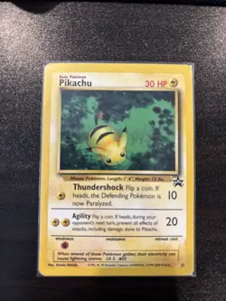 Pokemon TCG Pikachu Pikachu World Collection 27 Regular Promo Promo - Image 1