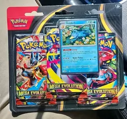 Pokemon Mega Evolution Golduck Three Booster Blister - Image 1