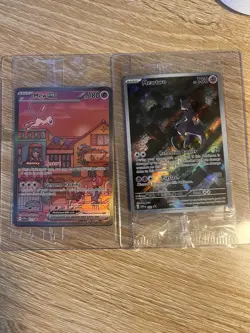 Pokemon TCG 151 UPC Promo Set Mew 053, Mewtwo 053 SEALED - Image 1