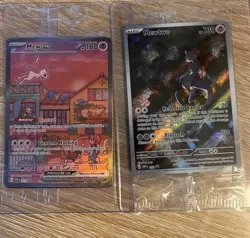 Pokemon TCG 151 UPC Promo Set Mew 053, Mewtwo 053 SEALED - Image 2