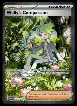 2025 Pokemon Mega Evolution Wally's Compassion Illustration Rare #186 - Image 1