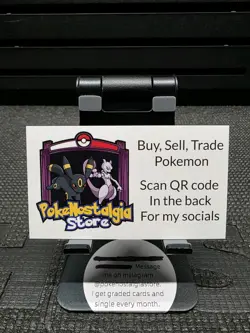 PSA 8 Mint 1999 Pokemon Sticker ~ Gengar ~ ArtBox Series 1 Rare Gold #G02 - Image 3