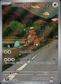 2025 Pokemon Kangaskhan 204/182 Sv10: Destined Rivals Holo - Image 1