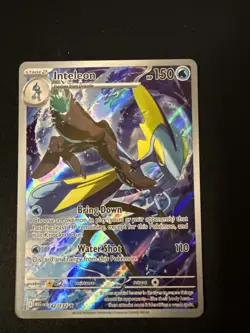 Inteleon 142/132 Illustration Rare IR Pokemon TCG Mega Evolutions - Image 2