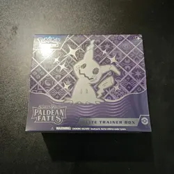 Pokemon TCG ETB Paldean Fates Elite Trainer Box New Sealed - Image 1