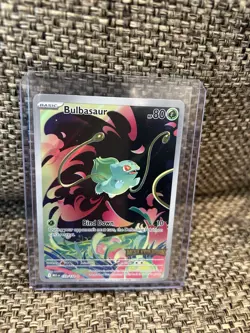Pokemon Mega Evolution Bulbasaur 133/132 Mega Evolution Stamped Promo. - Image 2