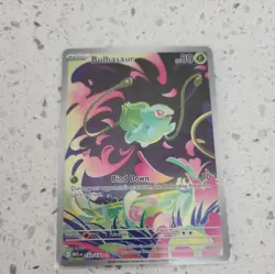 Pokemon Bulbasaur IR Mega Evolution 133/132 In Hand English - NM- Pack Fresh - Image 3