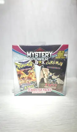 Factory Sealed Pokemon Mystery Power Box 5 Packs w/chance of Chase Pack NISB NIB - Image 1