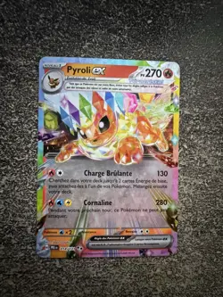 PYROLI EX - POKEMON 014/131 EV8.5 PRE EVOLUTIONS PRISMATIQUES NEUF FR - Image 1