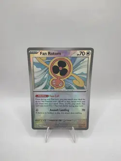 Pokemon TCG Fan Rotom (Master Ball Pattern) 085/131 Sv: Prismatic Evolutions NM - Image 1