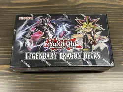 Yugioh Legendary DRAGON Decks Box Set Brand New Factory Sealed! - Image 1
