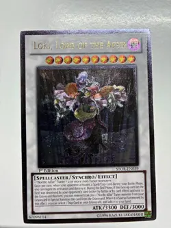 USA Seller Yugioh Loki, Lord of the Aesir STOR-EN039 1st Ed Ultimate Rare VLP/NM - Image 1